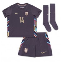 Anglicko Ezri Konsa #14 Vonkajší Detský futbalový dres ME 2024 Krátky Rukáv (+ trenírky)